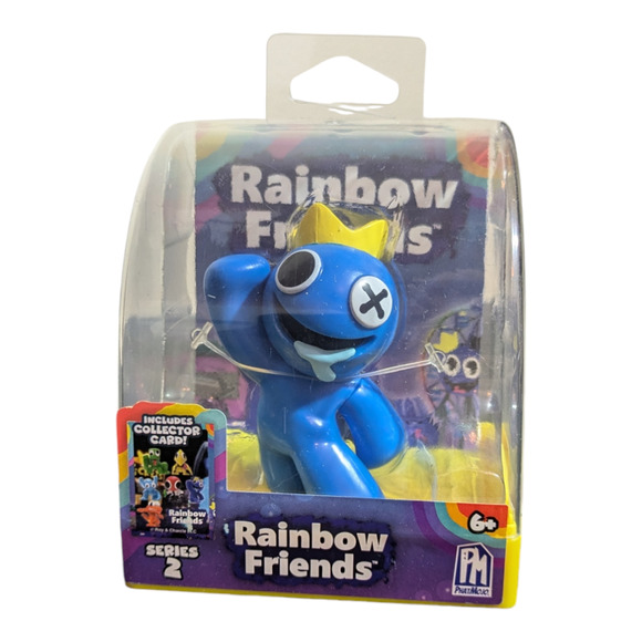 Official Rainbow Friends - Blue Mini Figure - Roblox W/Card Brand New In Box - Picture 1 of 4